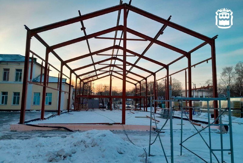 В Шимановске благодаря президентской субсидии откроют модульный спортивный зал - 2x2.su